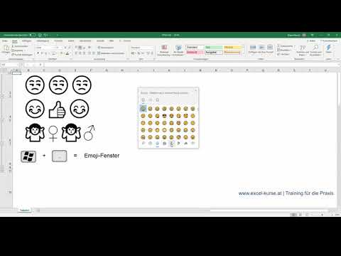 Bonusvideo Emojis - Excel aufpeppen