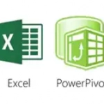Logos von Excel und PowerPivot