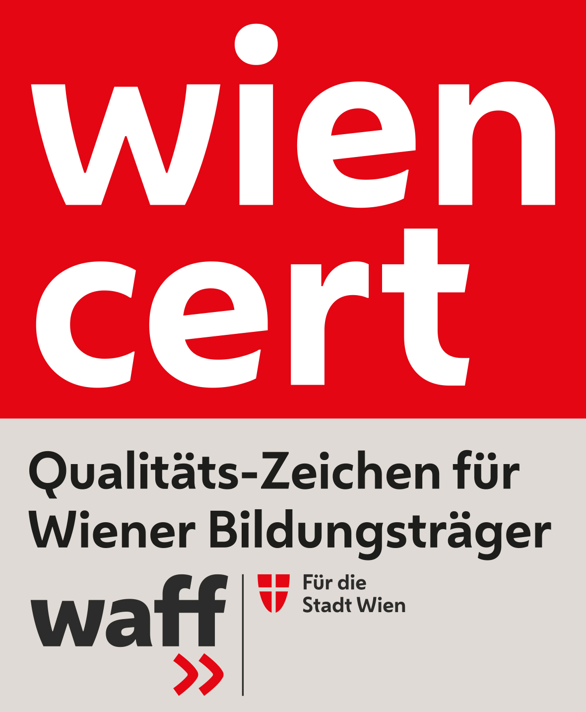 Logo von wien-Cert - Anerkannter Bildungsträger