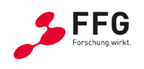 Logo Firma FFG Forschungsförderungsgesellschaft